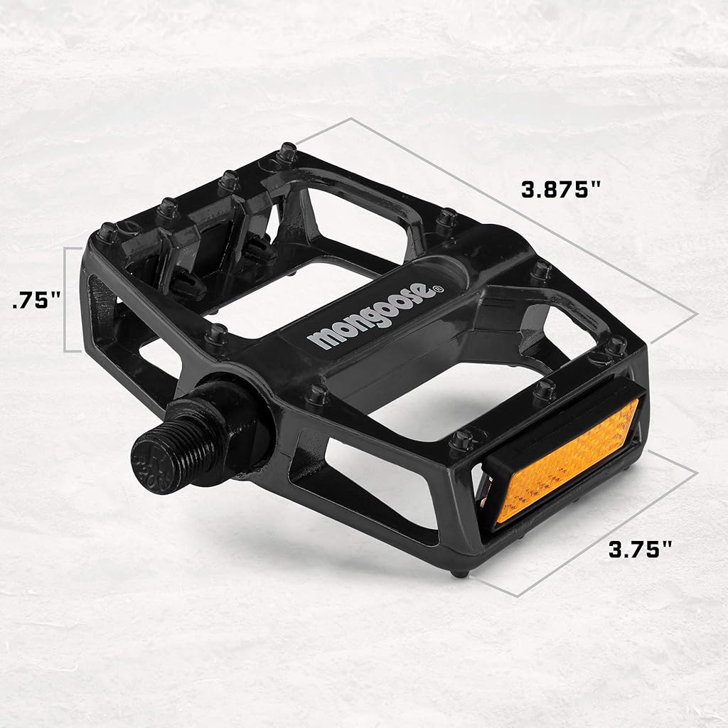 Proberos 2Pcs Bike Pedals for Adult Bikes, Replacement Bike Pedals with 1/2 Proberos 2Pcs Bike Pedals for Adult Bikes, Replacement Bike Pedals with 1/2